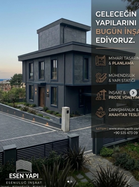 Bahçeli Villa Bitmiş Hali